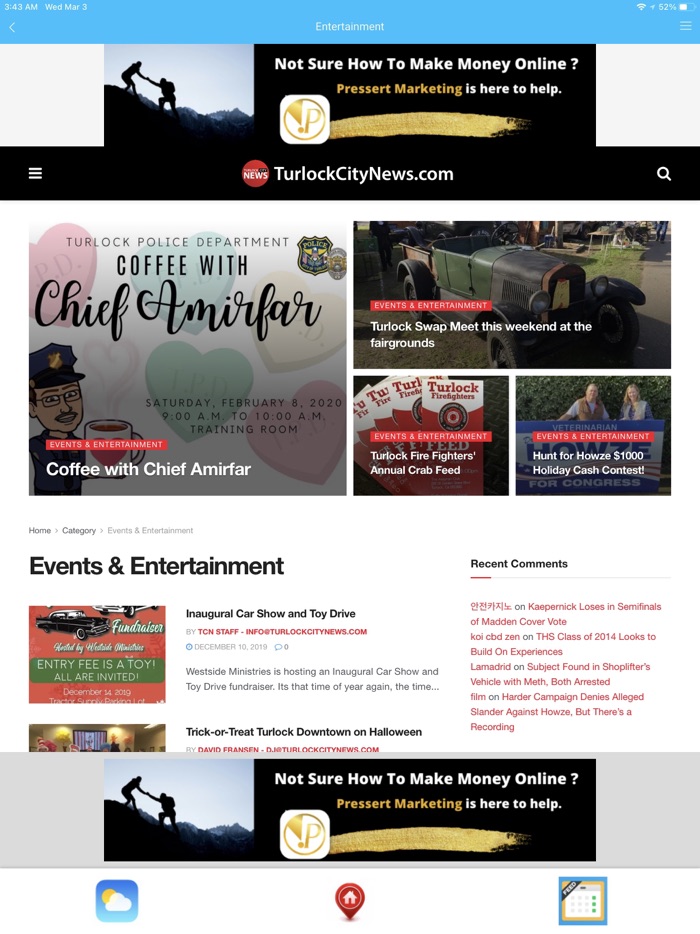 Turlock City News app