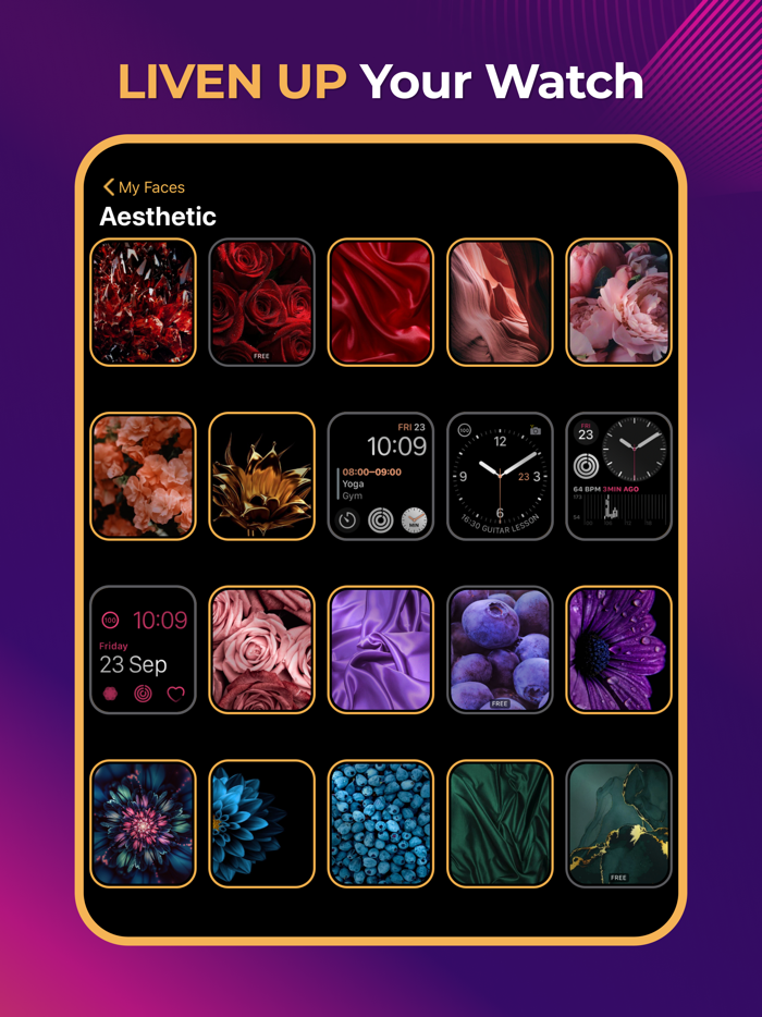 Watch Faces Dynamic  Live