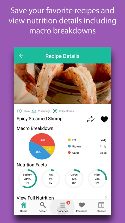 Diabetic Diet Recipes & Meals screenshot-3