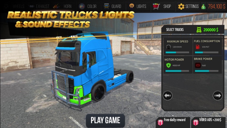 Truck Simulator 2021 New Game screenshot-4