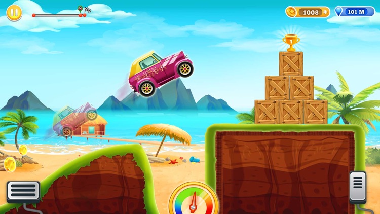 Sports Car Hill Driving Rush screenshot-3