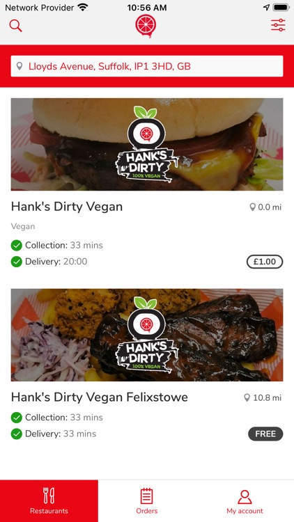 Hank's Dirty Vegan