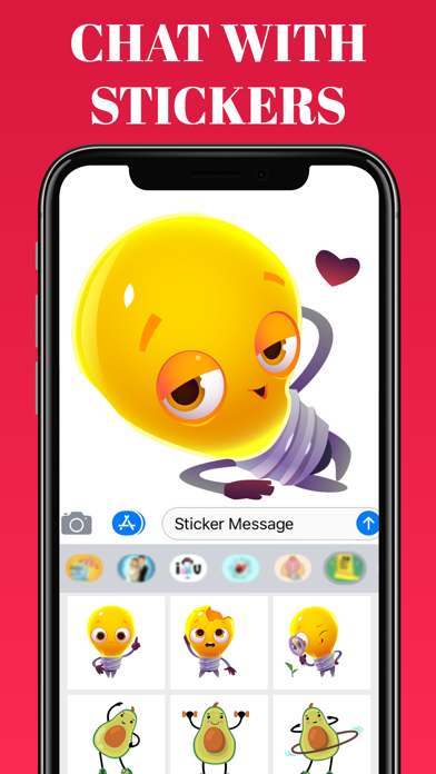 How to cancel & delete Funny Characters Stickers Pack from iphone & ipad 4