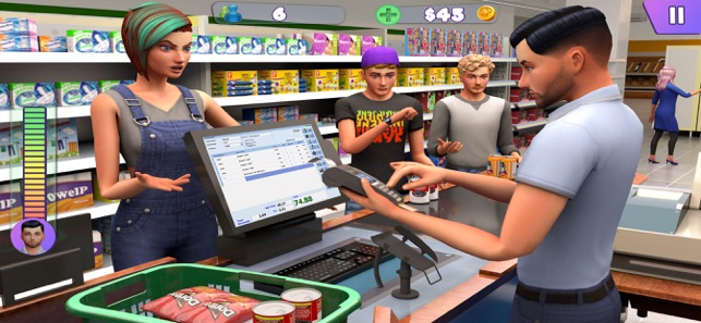 siêu thị mua sắm trò chơi 3D