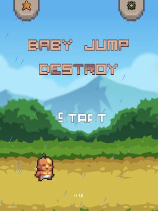 Baby Jump Destroy, game for IOS