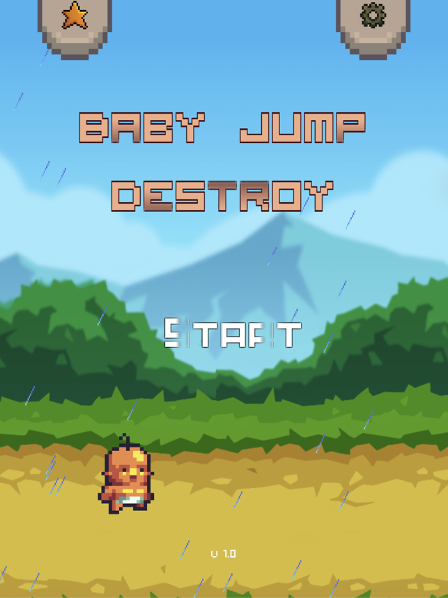 Baby Jump Destroy, game for IOS