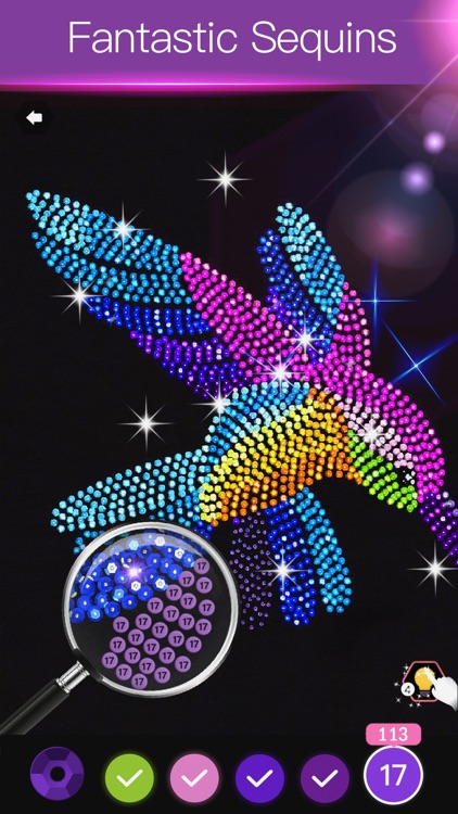 Diamond Painting Art Game screenshot-0