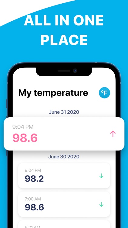 Temperature + Blood Oxygen app screenshot-3