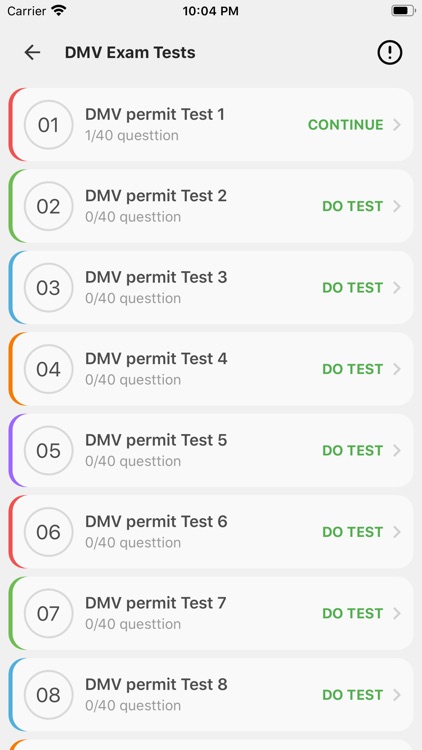 DMV Permit Test 2020