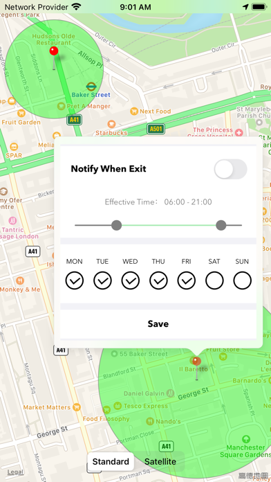 Notify Here - A Location Alarm screenshot 4