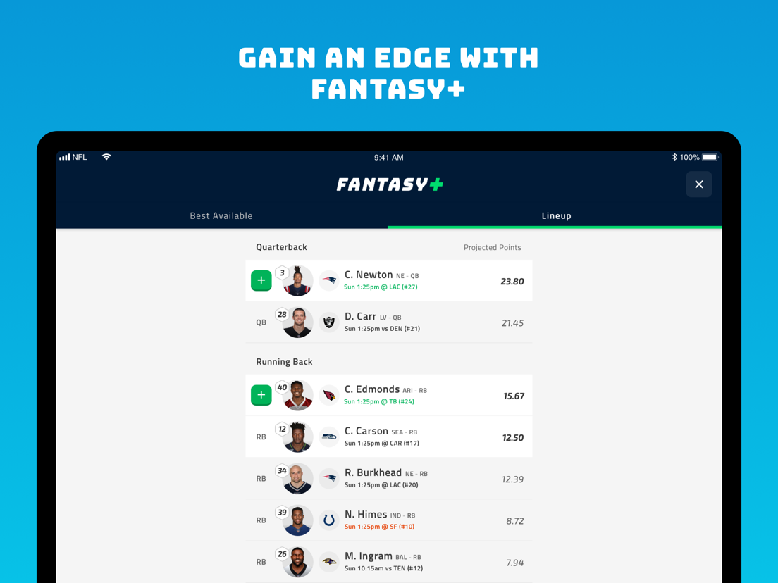 NFL Fantasy Football - App voor iPhone, iPad en iPod touch ...