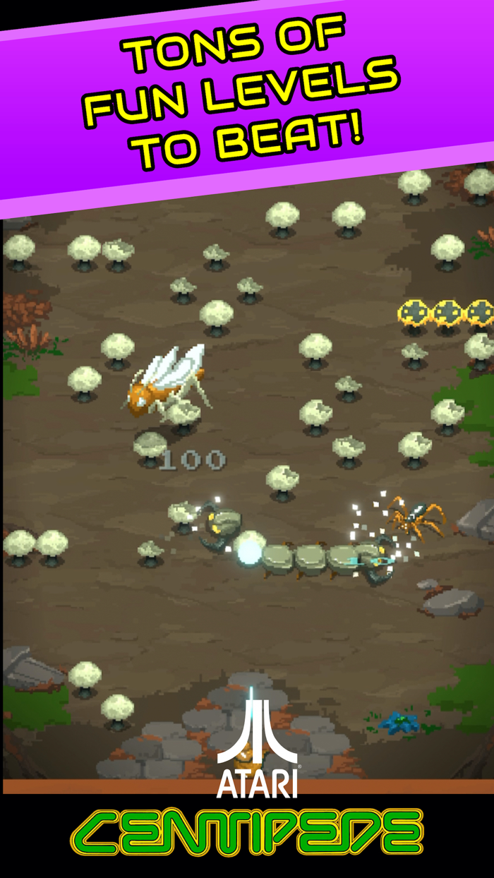 Atari Centipede Cash Blast