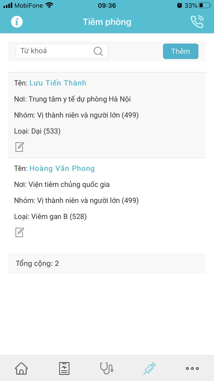 Y bạ điện tử Doctor Anywhere