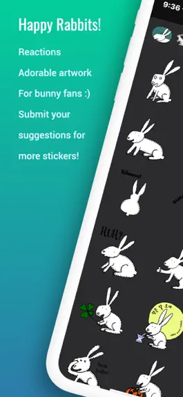Game screenshot Happy Rabbits Stickers mod apk