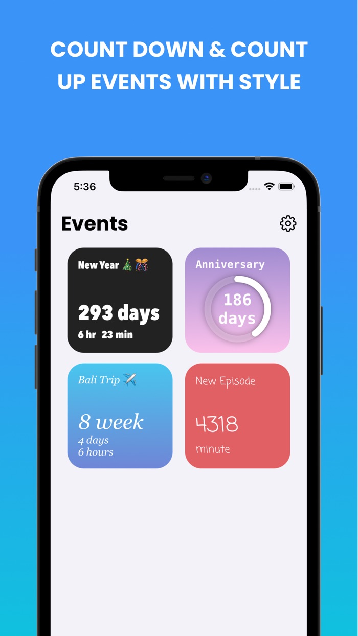 Countdown Widget by Kaunt