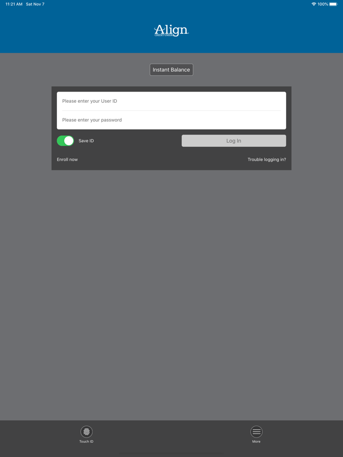 Align Credit Union Mobile App