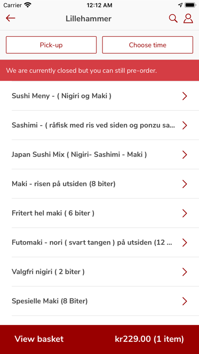 How to cancel & delete Japan Sushi from iphone & ipad 2