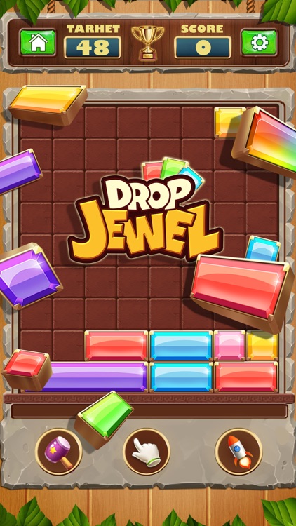 Slide Puzzle:Drop Jewel