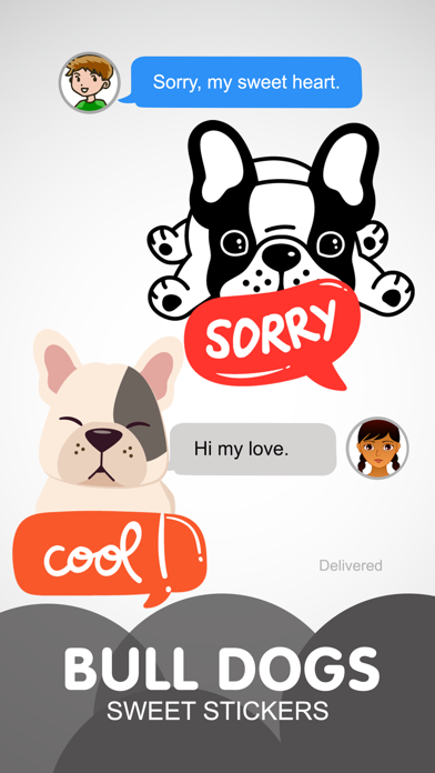 How to cancel & delete Bull Dogs Animated from iphone & ipad 4