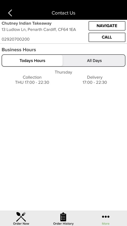 Chutney Indian Takeaway. screenshot-3