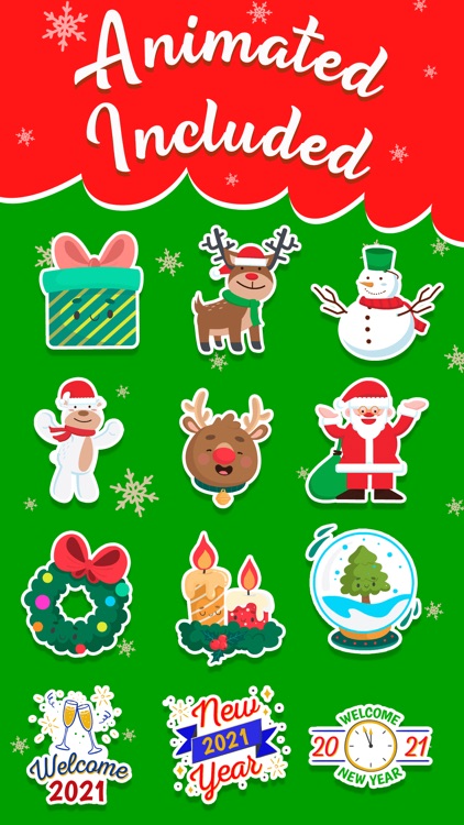 Christmas & New Year Badges