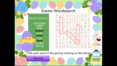 Easter Wordsearch Lite screenshot 3