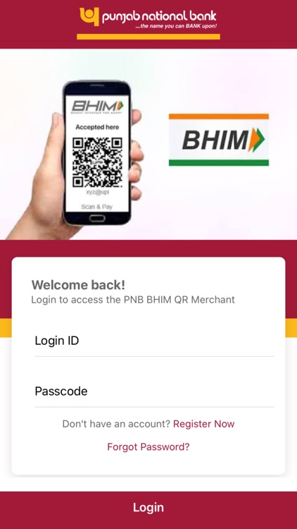 PNB BHIM UPI QR MERCHANT