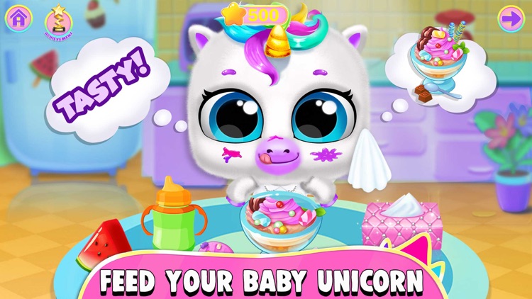 Unicorn Mommy Care Game screenshot-7