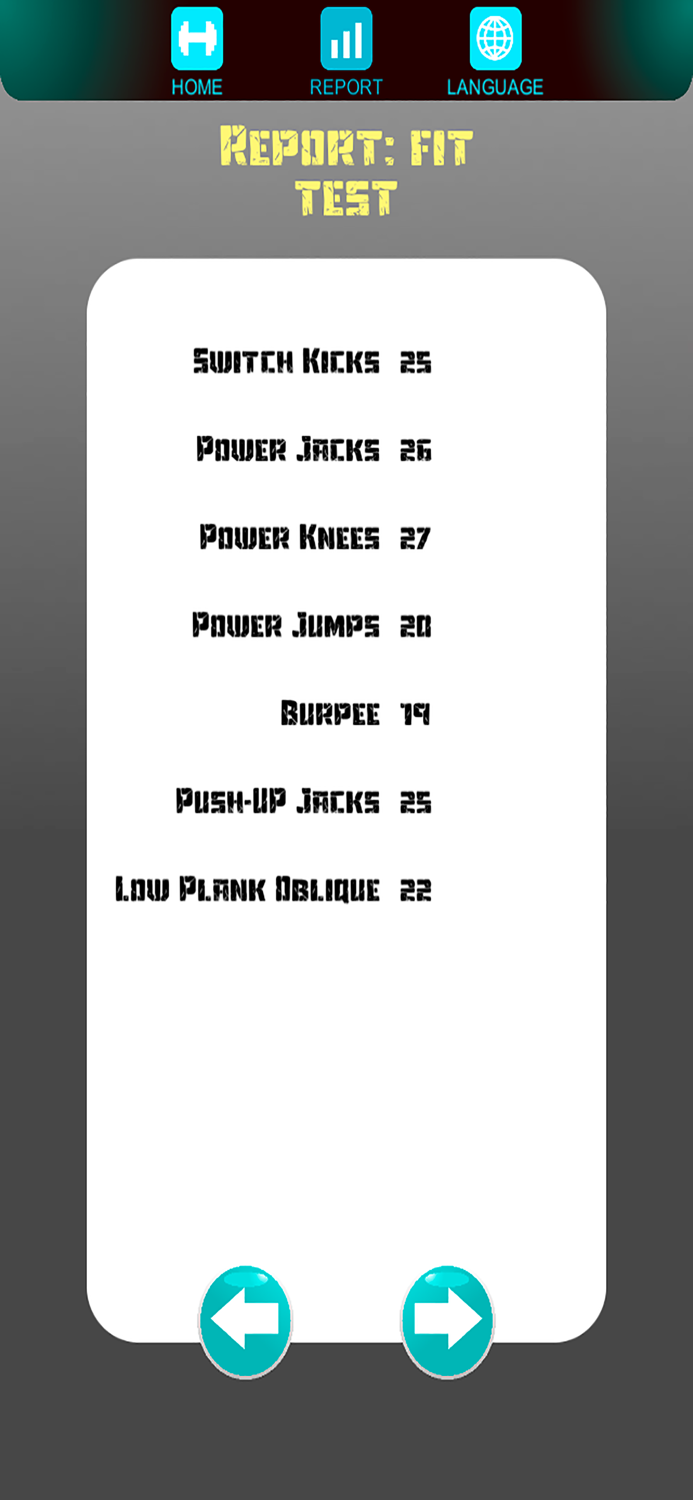 Home Workout - 2 Months