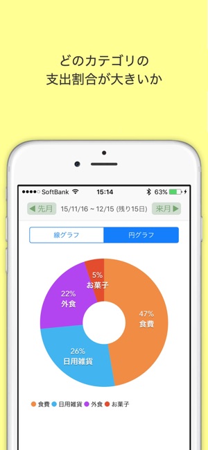 袋分家計簿 簡単人気の家計簿アプリ をapp Storeで