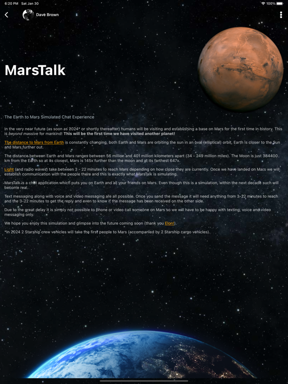 MarsTalk screenshot 2