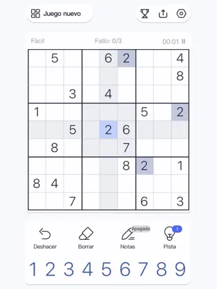 Captura 5 Sudoku - juego de inteligencia iphone