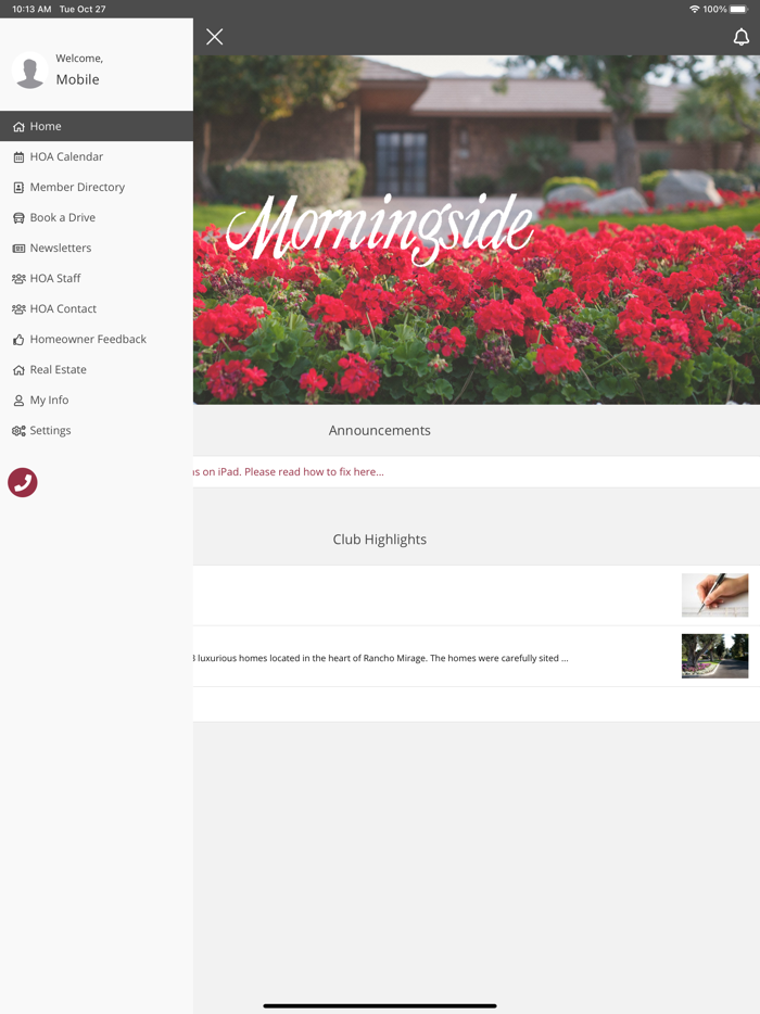 Morningside Community Assoc.