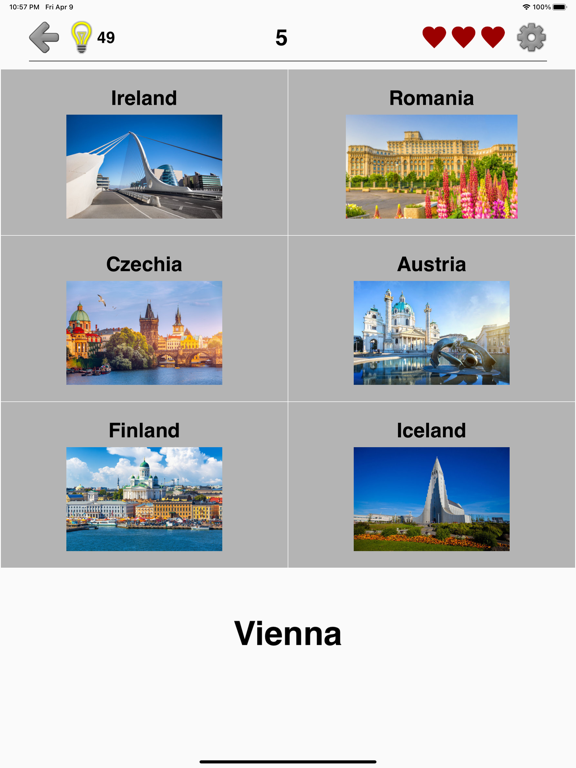 Capitals of the World - Quiz screenshot 4