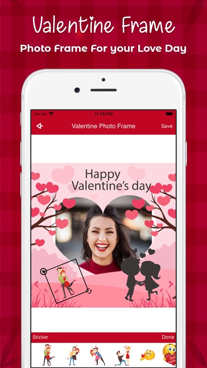 Valentine Love Photo Frame screenshot-7