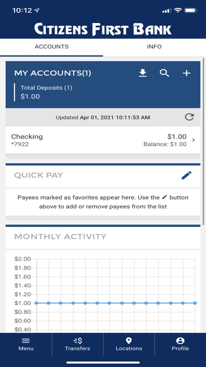 Citizens first bank online online banking