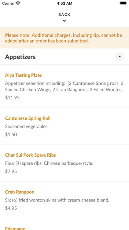 Aiya Asian Cuisine