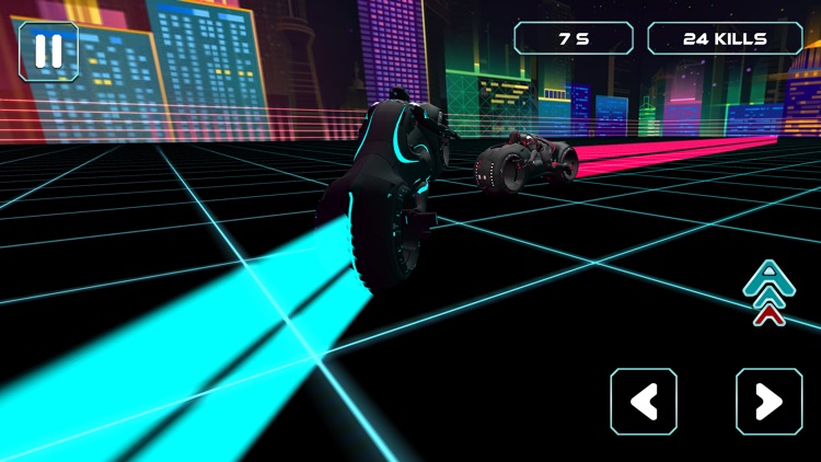 Neon Race - Light Bike Race screenshot-3