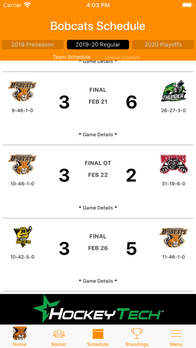 Lloydminster Bobcats screenshot 4