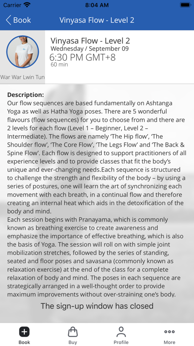 OhmSantih Yoga Singapore screenshot 3