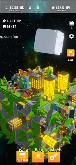 Game screenshot Idle Flat Earth apk