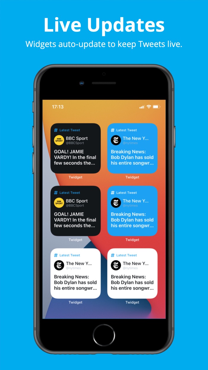 Twidget - Widget for Twitter