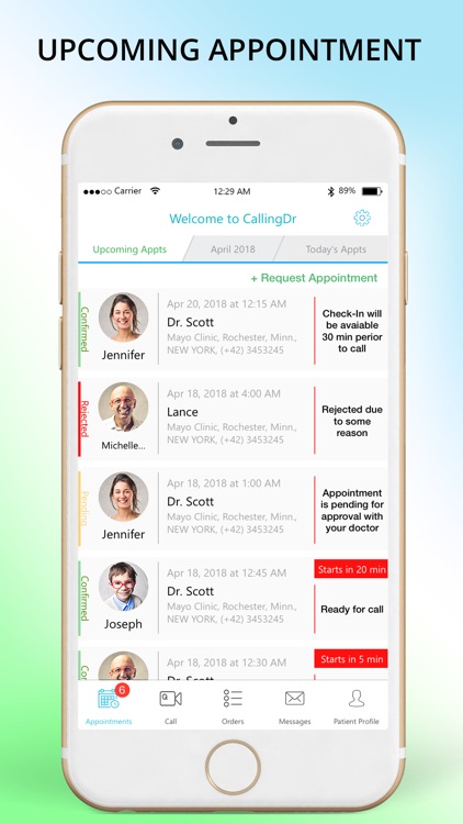 CallingDr Patient App