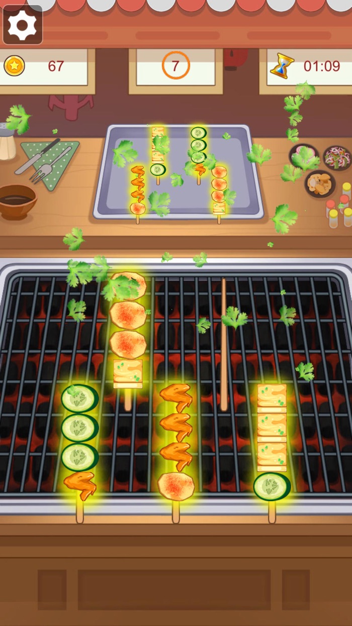 烧烤串串 - 烹饪休闲小游戏