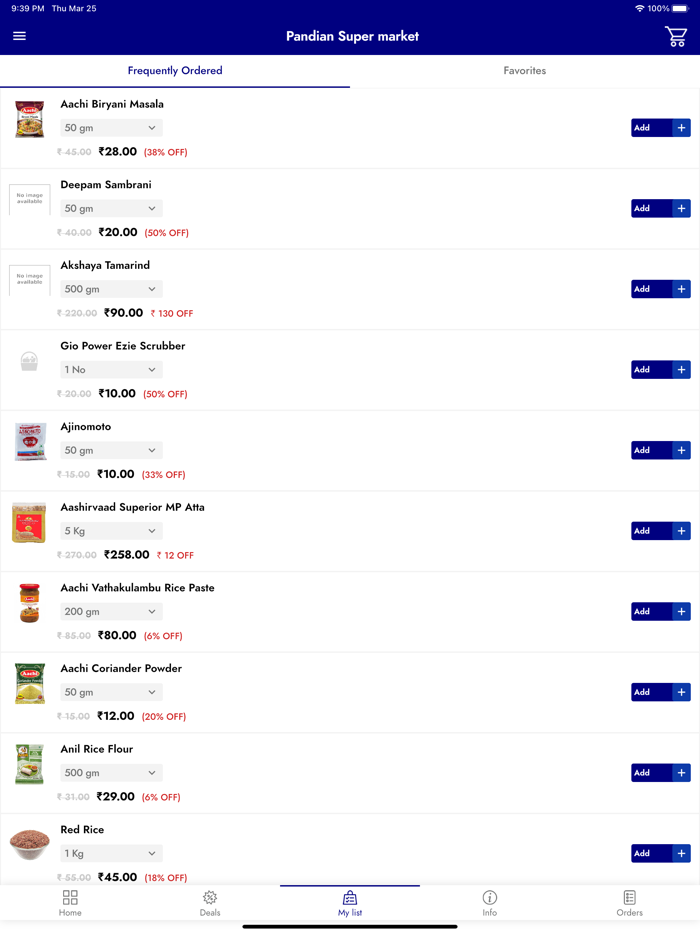 Pandian Super market