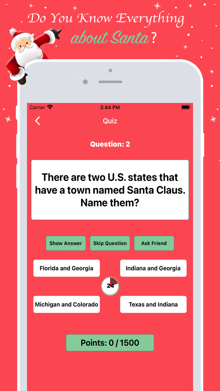 Video Call From Santa  Quiz