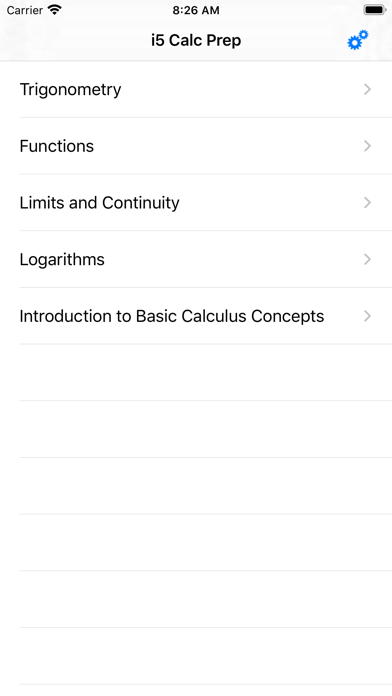 How to cancel & delete i5 Calc Prep from iphone & ipad 1
