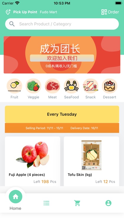 Side By Side Group Buy App
