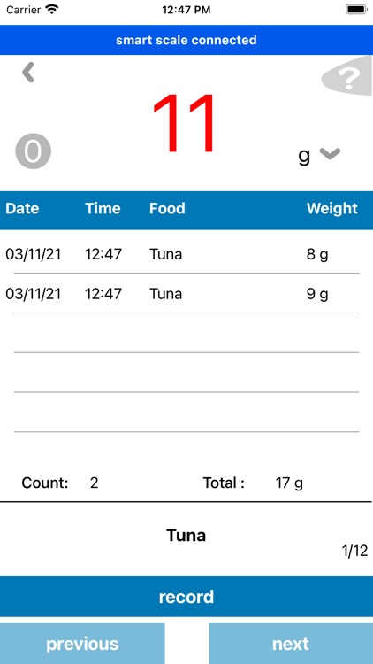 Chef123 food inventory tool