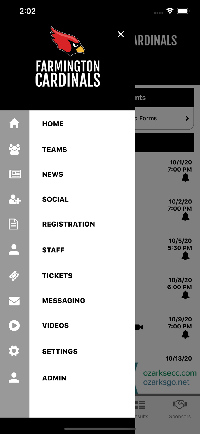 Farmington Cardinals Athletics